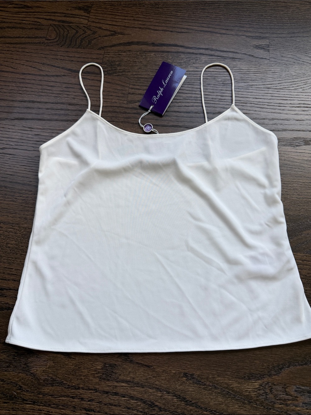 Ralph Lauren Cream Spaghetti Strap Cami
